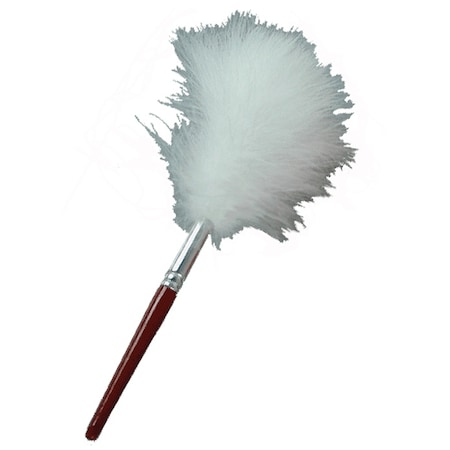 Gordon Brush White Feather Fingerprint Dusting Brush, PK12 0185-00001